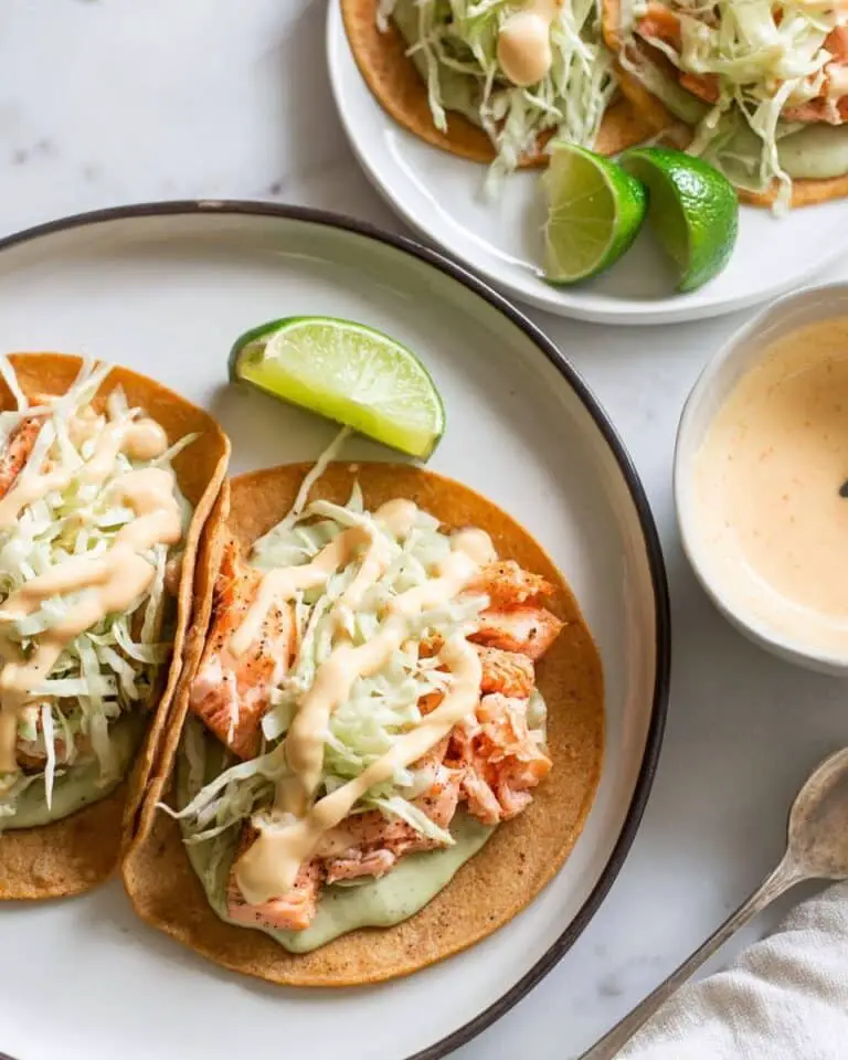 Best Ever Salmon Tacos Recipe