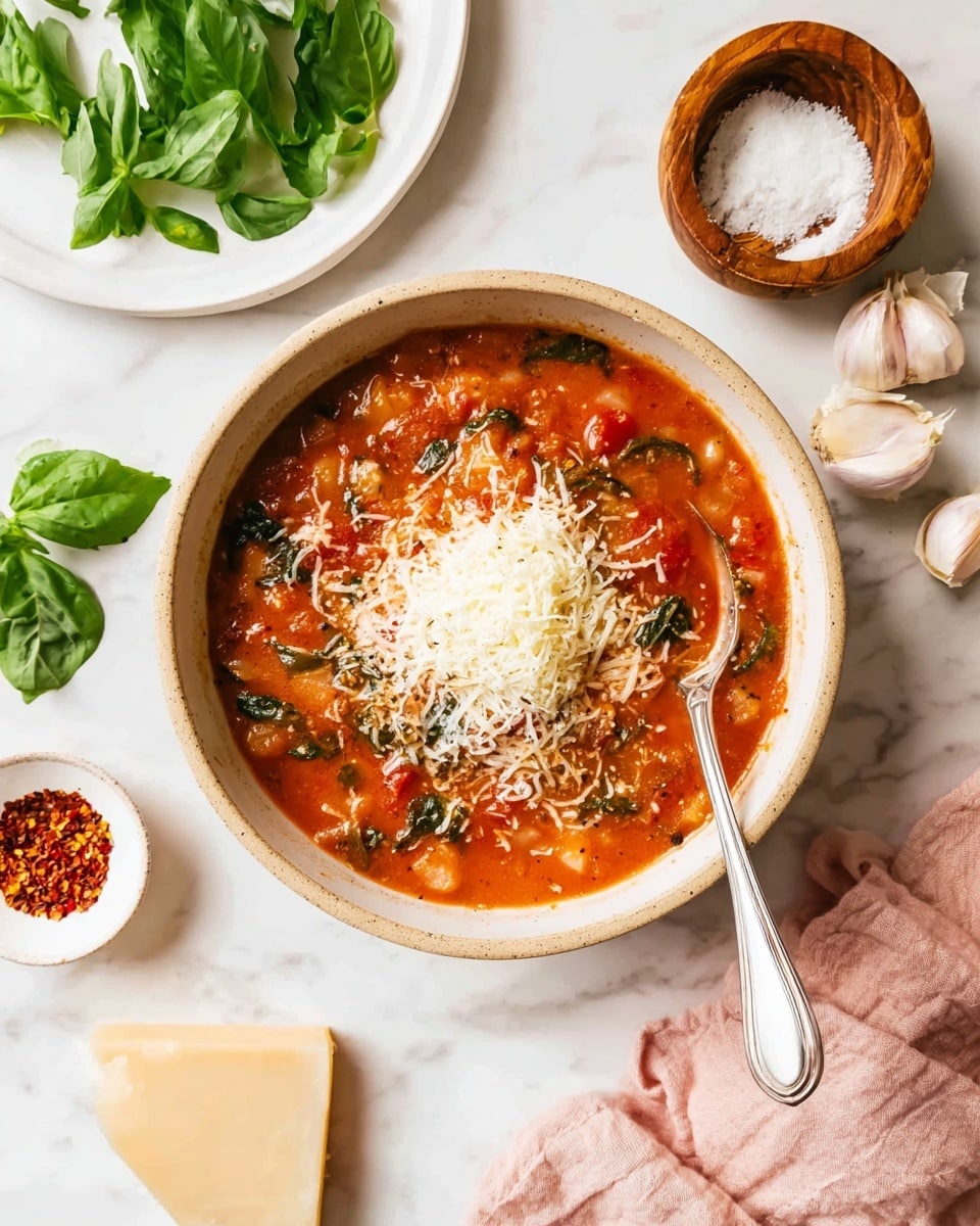 Easy Creamy Lasagna Soup Recipe