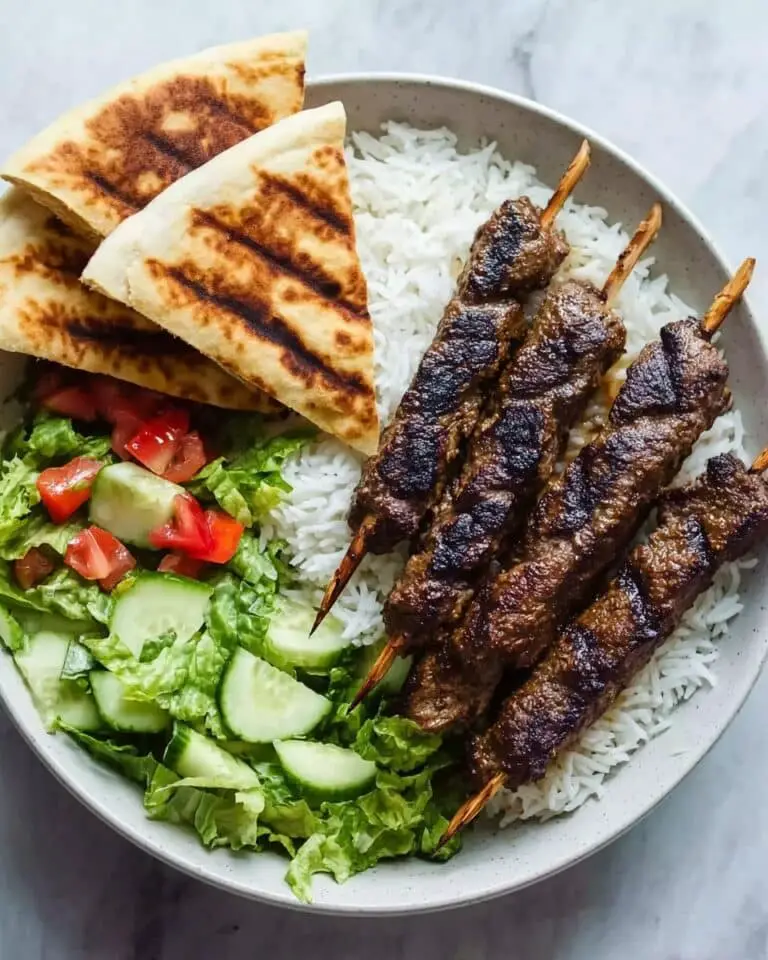 Lamb Kofta Skewers with Fresh Herbs and Spiced Aromatics Recipe