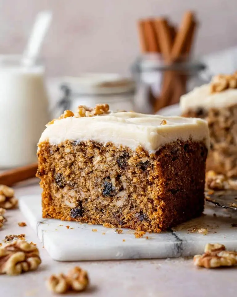 Carrot Cake Banana Bread with Cream Cheese Frosting Recipe