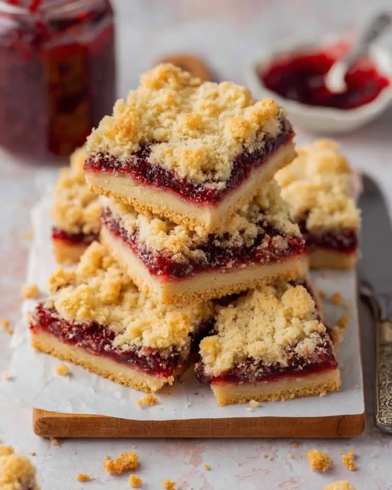 Raspberry Crumble Bars Recipe