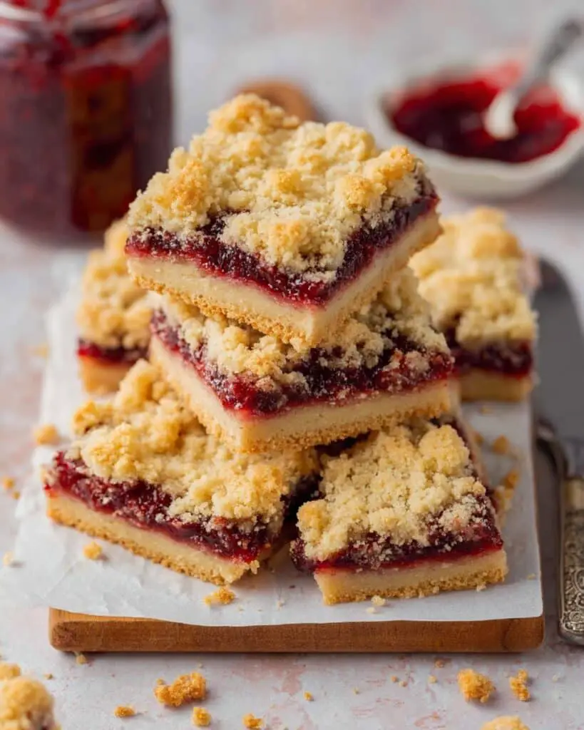 Raspberry Crumble Bars Recipe
