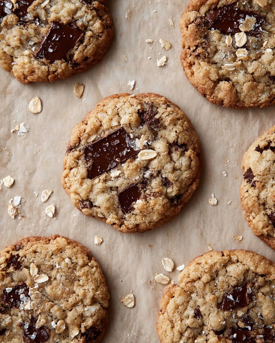 Chocolate Oatmeal Cookies with Toffee Recipe