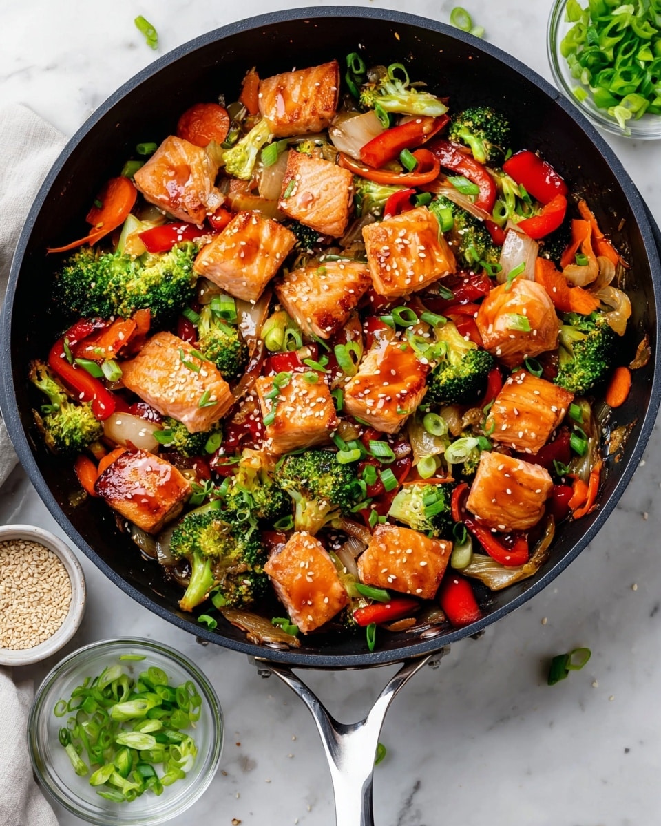 Salmon Stir Fry Recipe