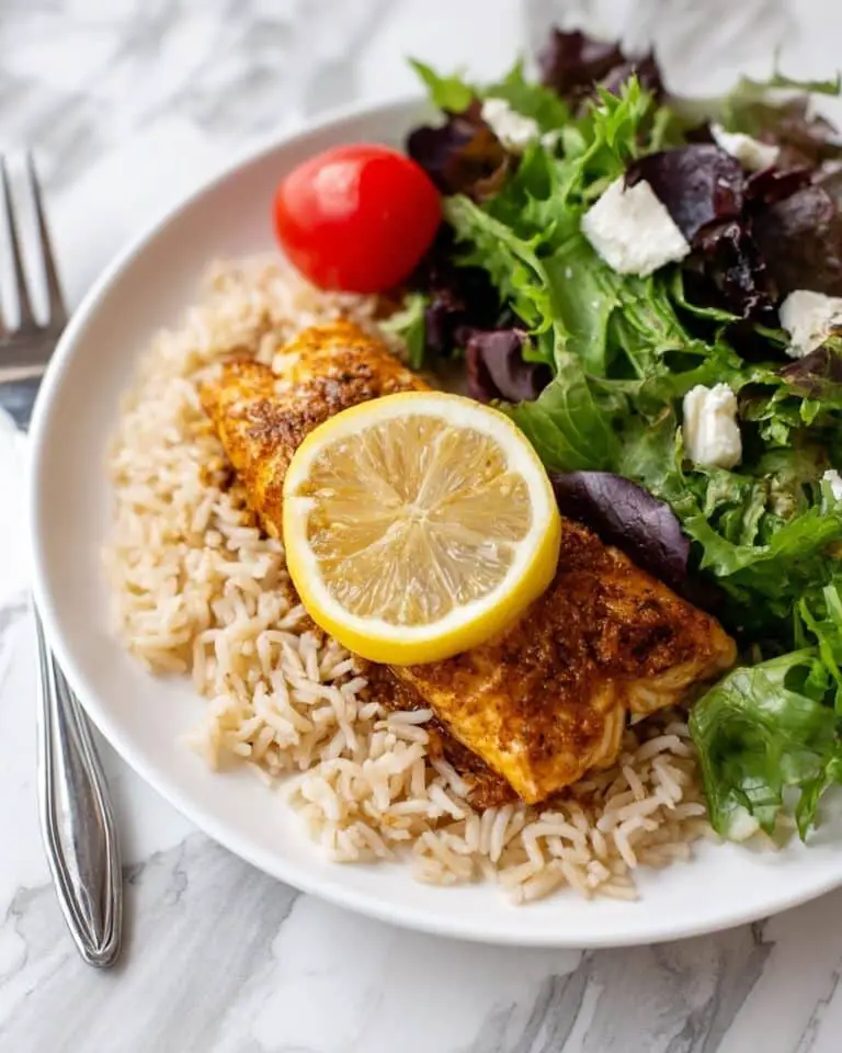 Air Fryer Spiced Halibut Fillets Recipe