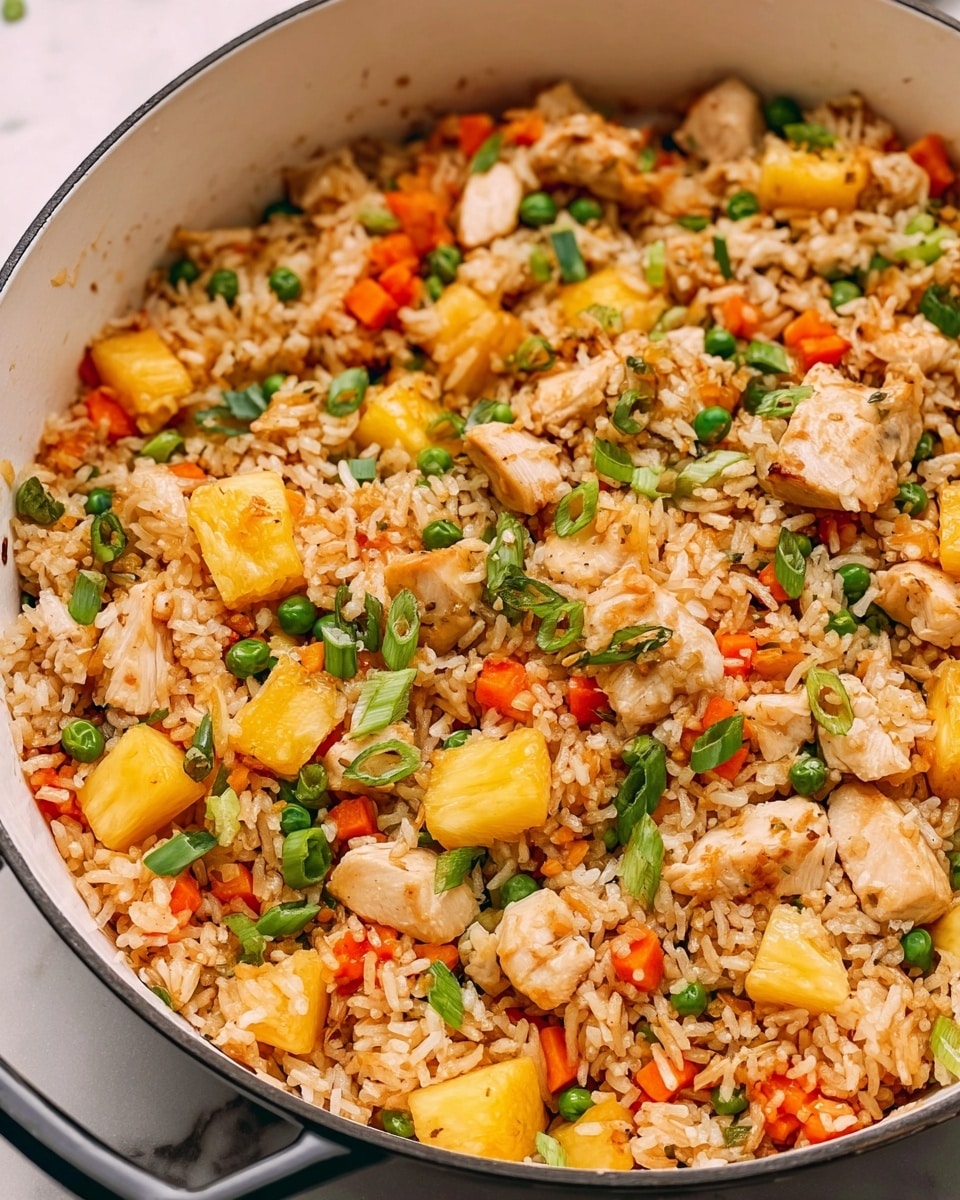 Chicken and Pineapple Fried Rice Recipe