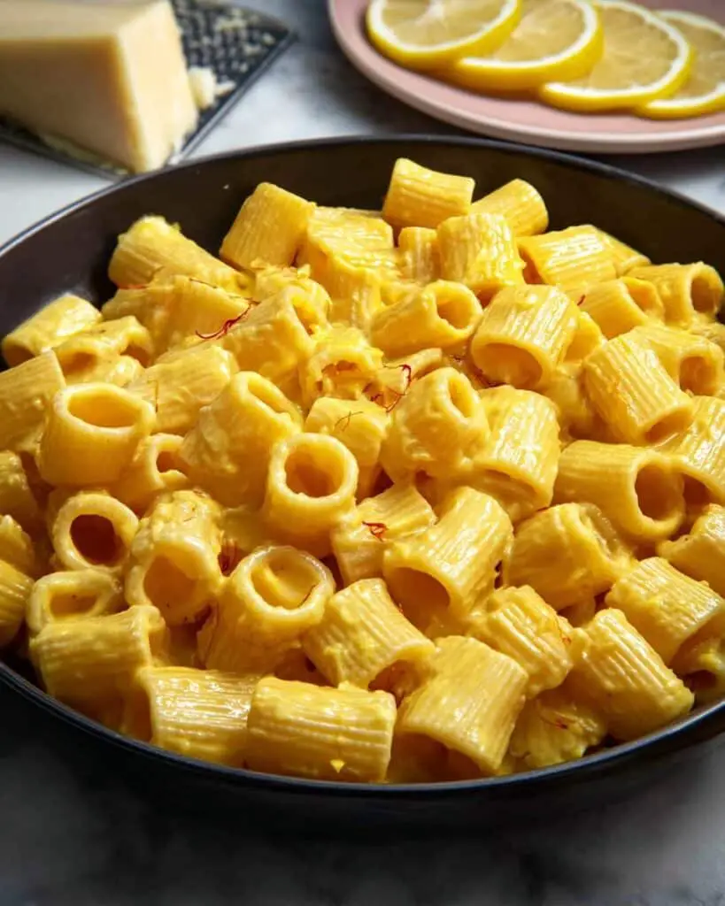 Creamy Saffron Pasta Sauce Recipe