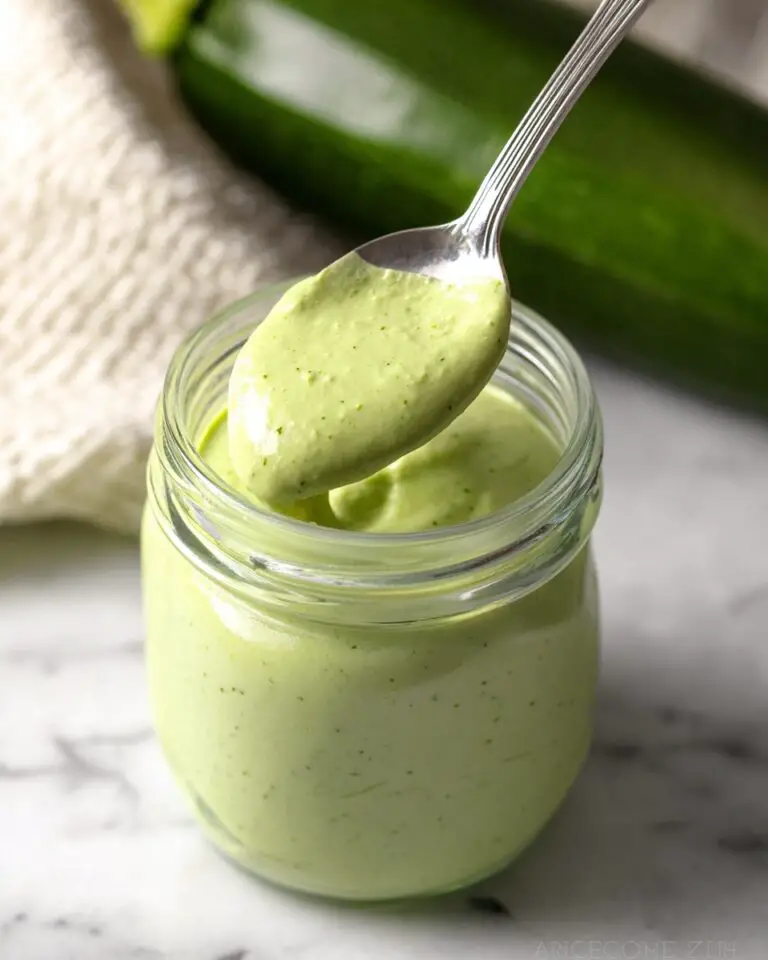 Zucchini Herb Salad Dressing Recipe