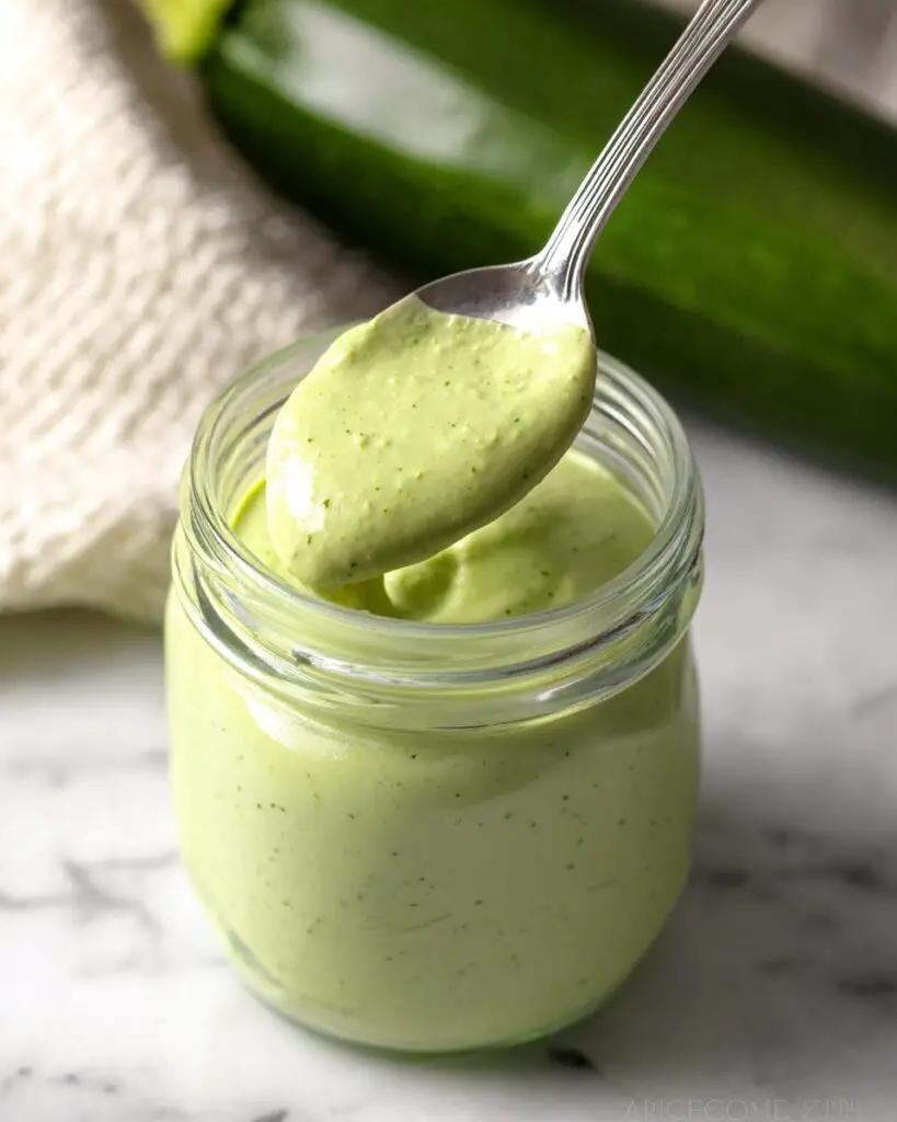 Zucchini Herb Salad Dressing Recipe