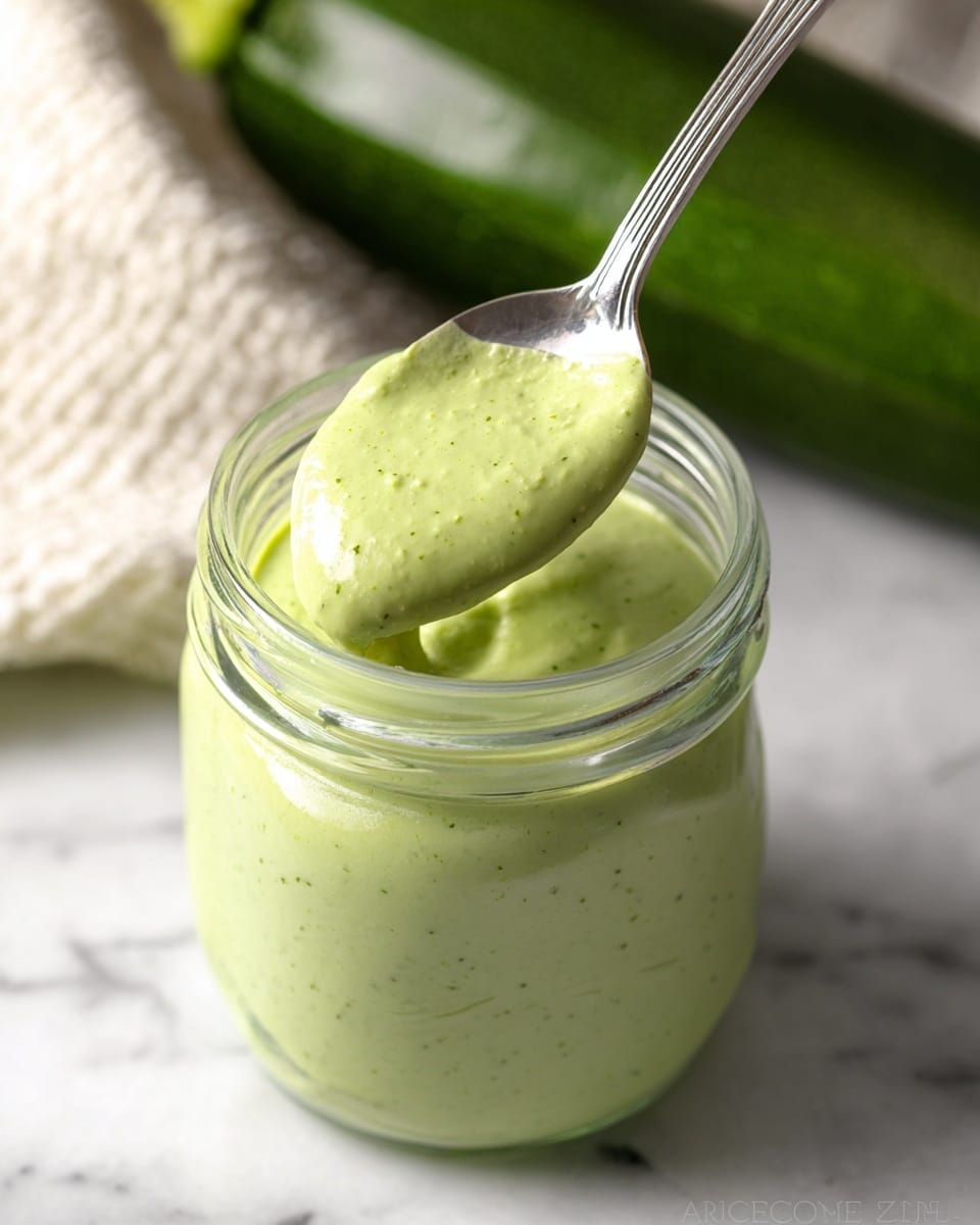 Zucchini Herb Salad Dressing Recipe