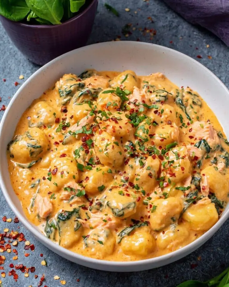 Creamy Salmon Gnocchi Recipe