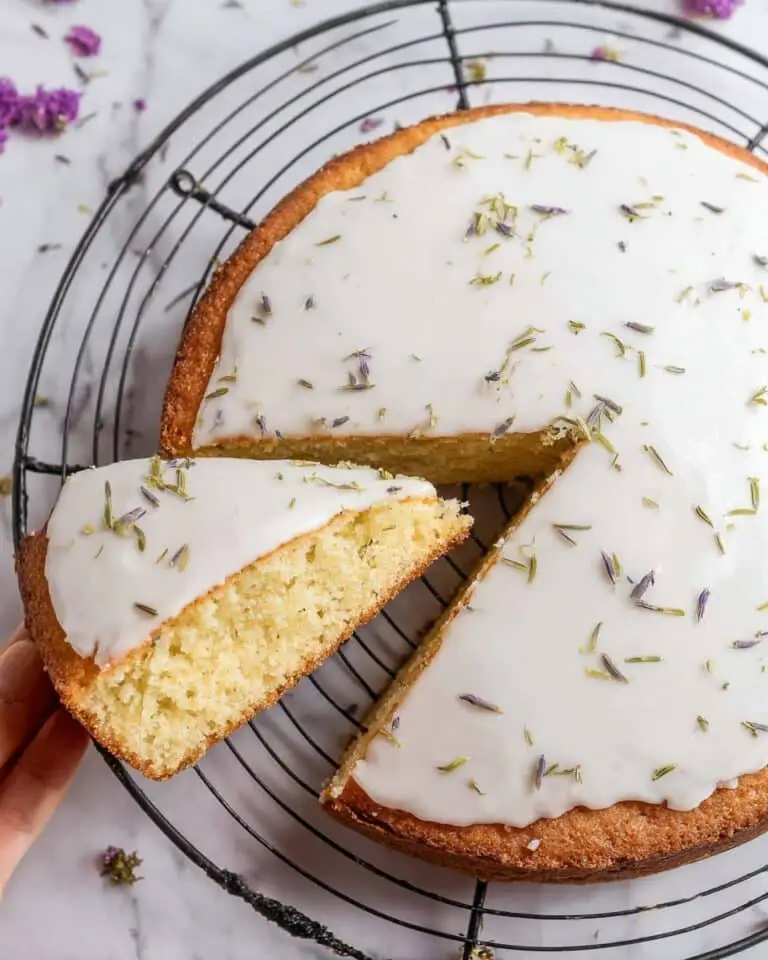 Lavender Honey Chamomile Tea Cake Recipe
