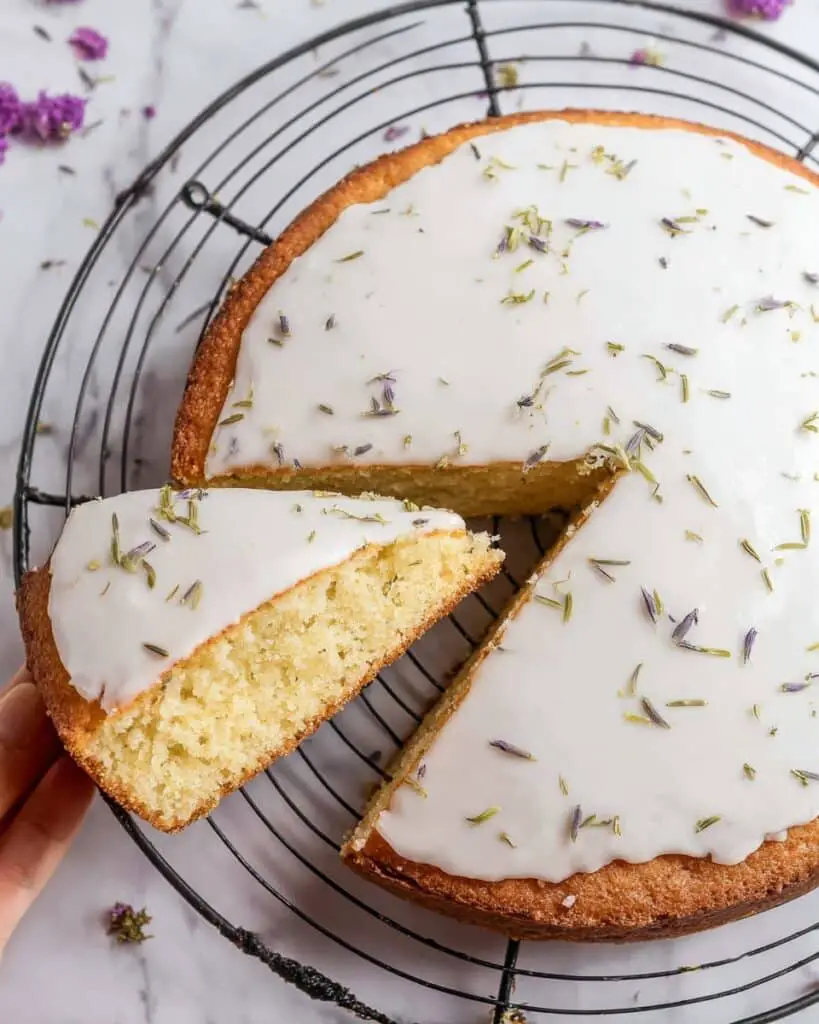 Lavender Honey Chamomile Tea Cake Recipe