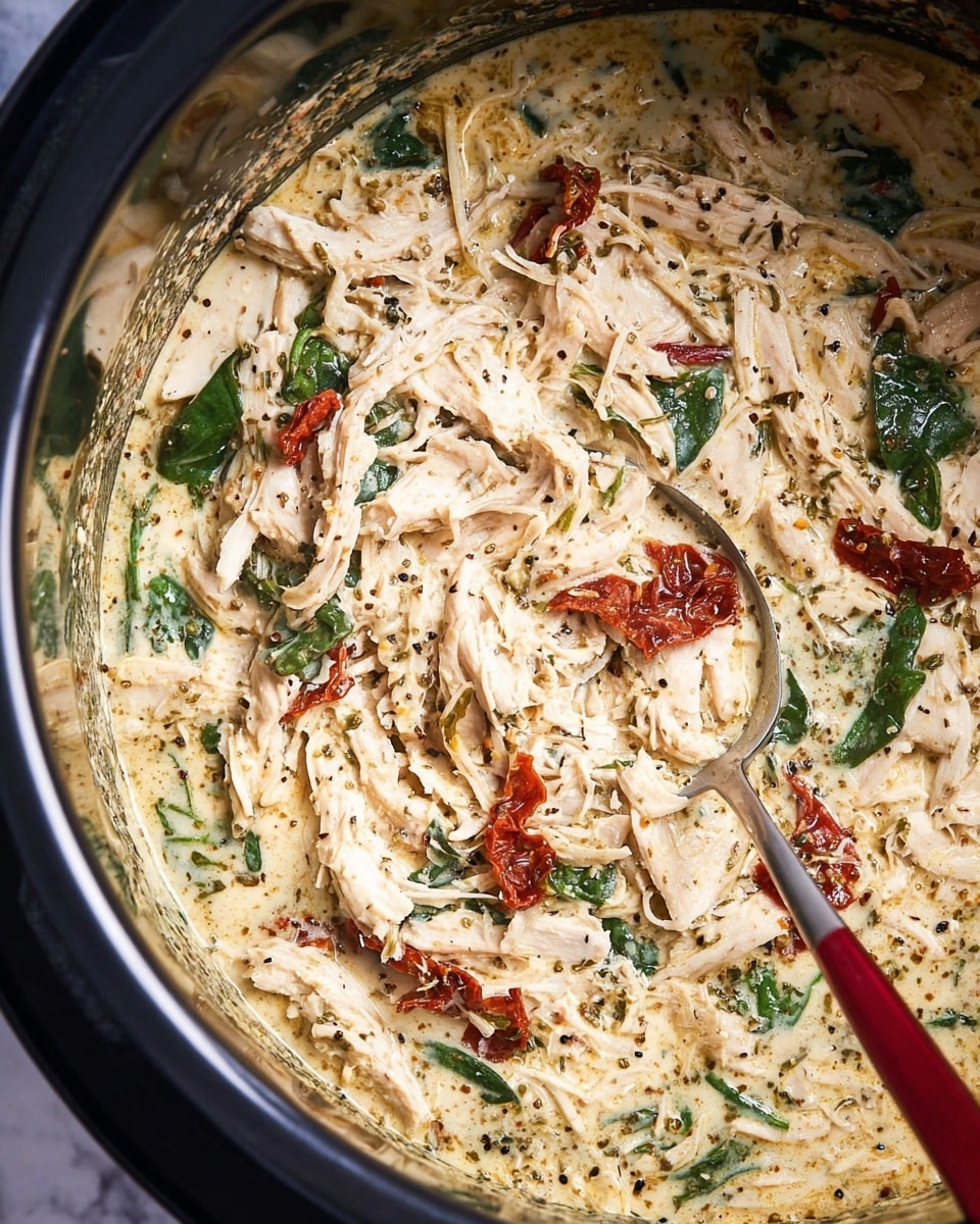 Slow Cooker Creamy Sun-Dried Tomato Chicken Recipe