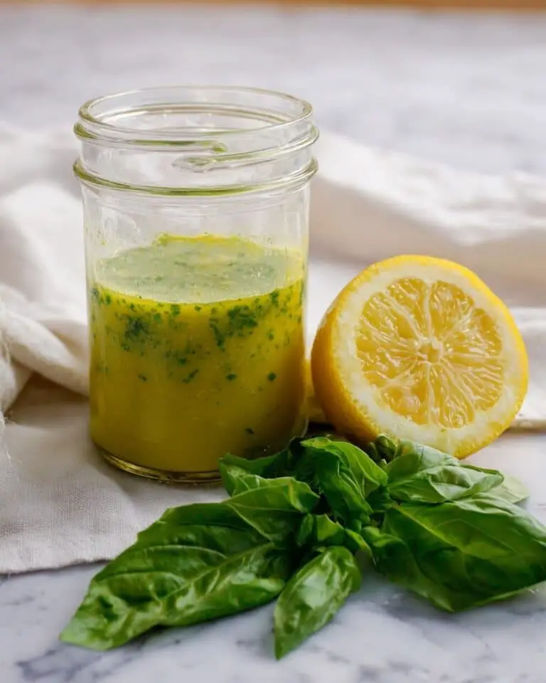 Lemon Basil Vinaigrette Recipe