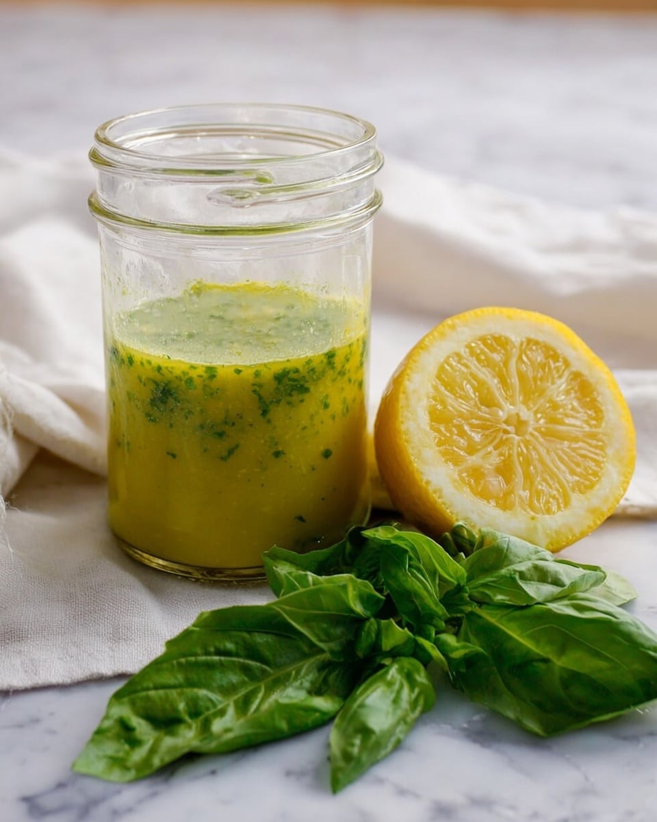 Lemon Basil Vinaigrette Recipe
