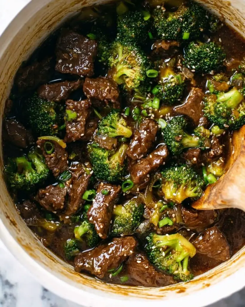 Slow Cooker Beef & Broccoli Recipe