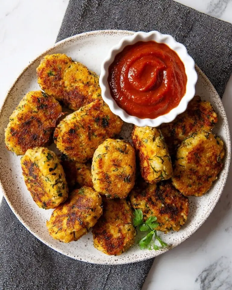 Baked Zucchini Tots Recipe