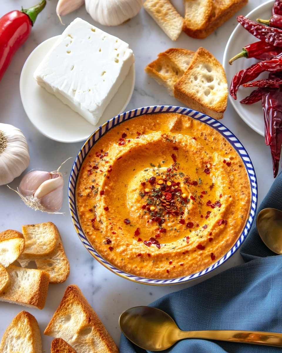 Tirokafteri (Spicy Feta Dip) Recipe