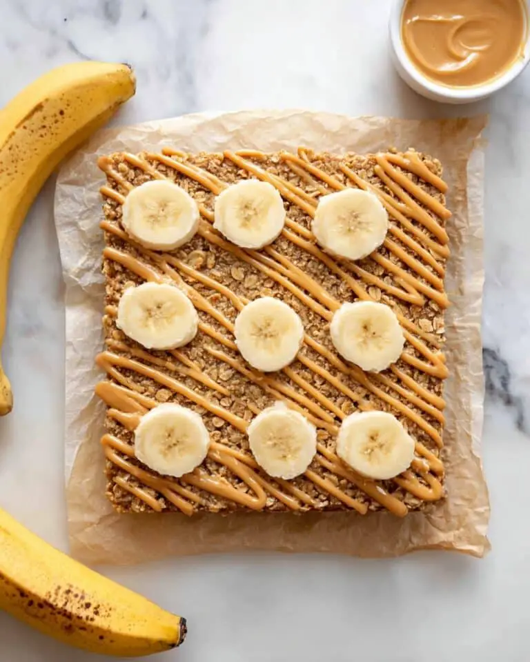 Peanut Butter Banana Baked Oatmeal Recipe