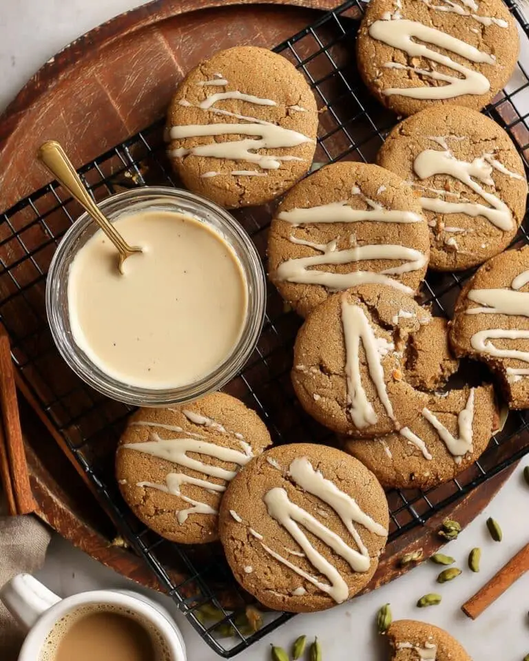 Vanilla Maple Chai Latte Cookies Recipe