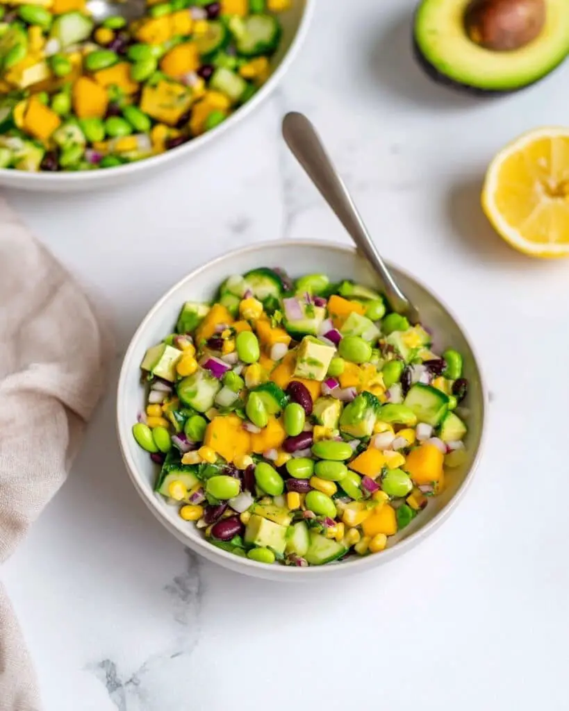 Edamame Mango Salad Recipe