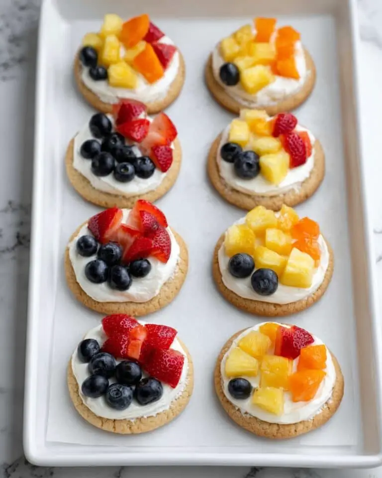 Sugar Cookie Fruit Pizzas Recipe