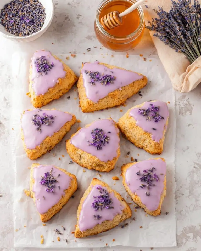 Honey Lavender Scones Recipe