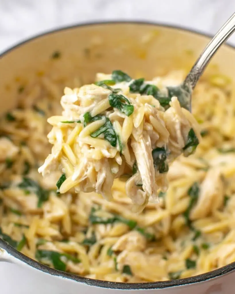 Lemon Chicken Orzo Recipe