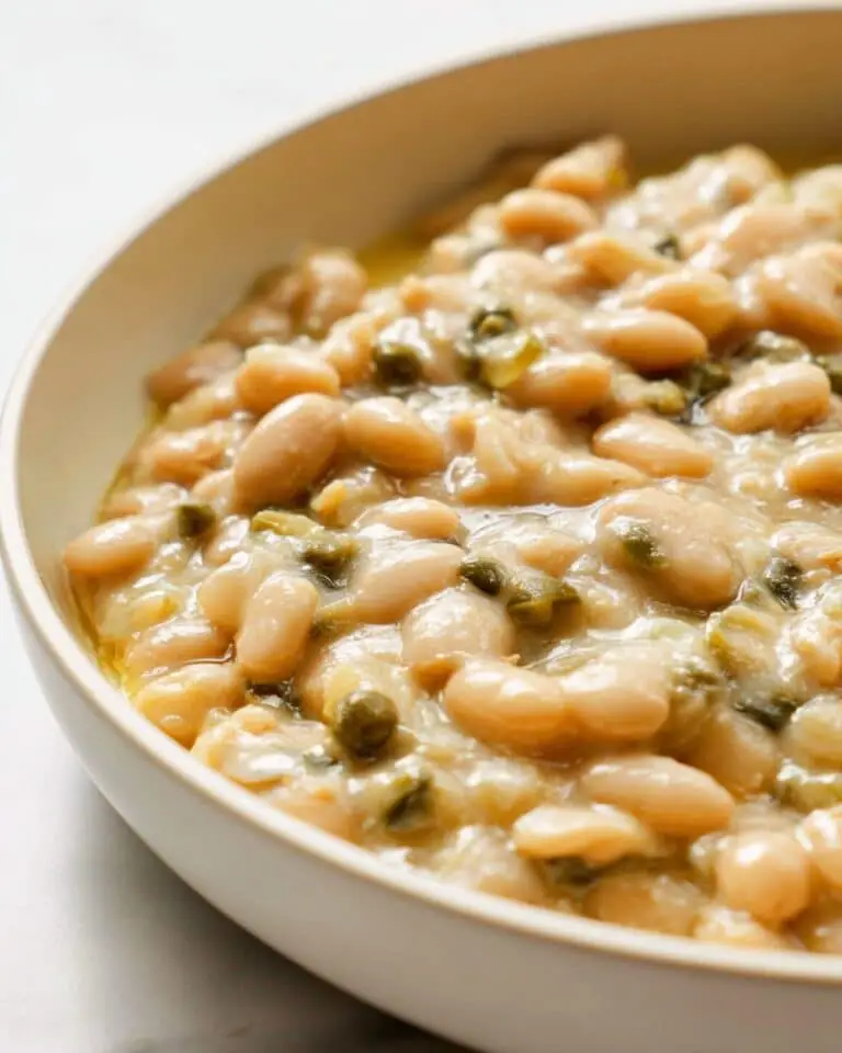 Vegetarian Piccata with Cannellini Beans Recipe