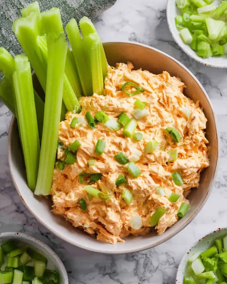 High Protein Buffalo Chicken Dip Recipe