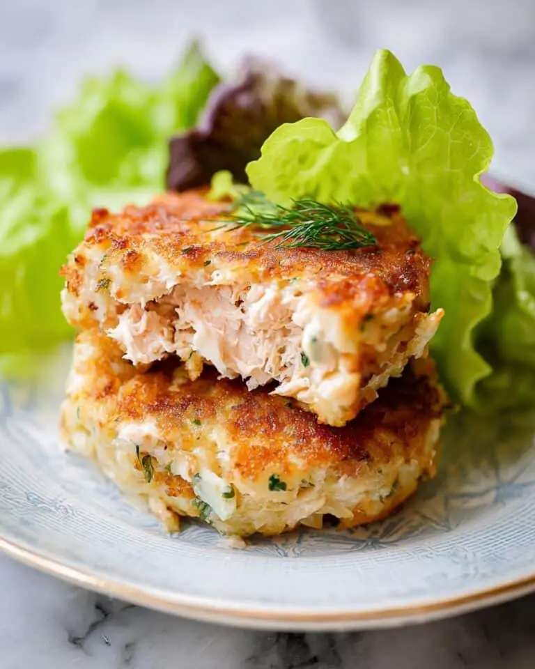Salmon Cakes with Chive and Garlic Yogurt Sauce Recipe