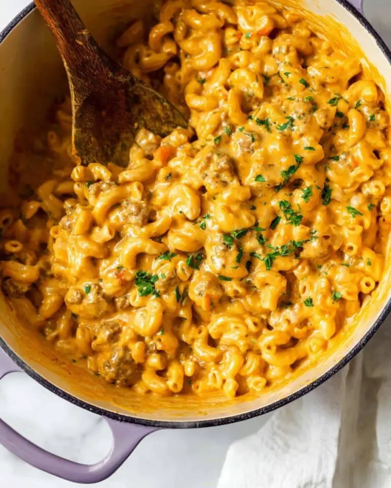 Veggie-Loaded Homemade Hamburger Helper Recipe