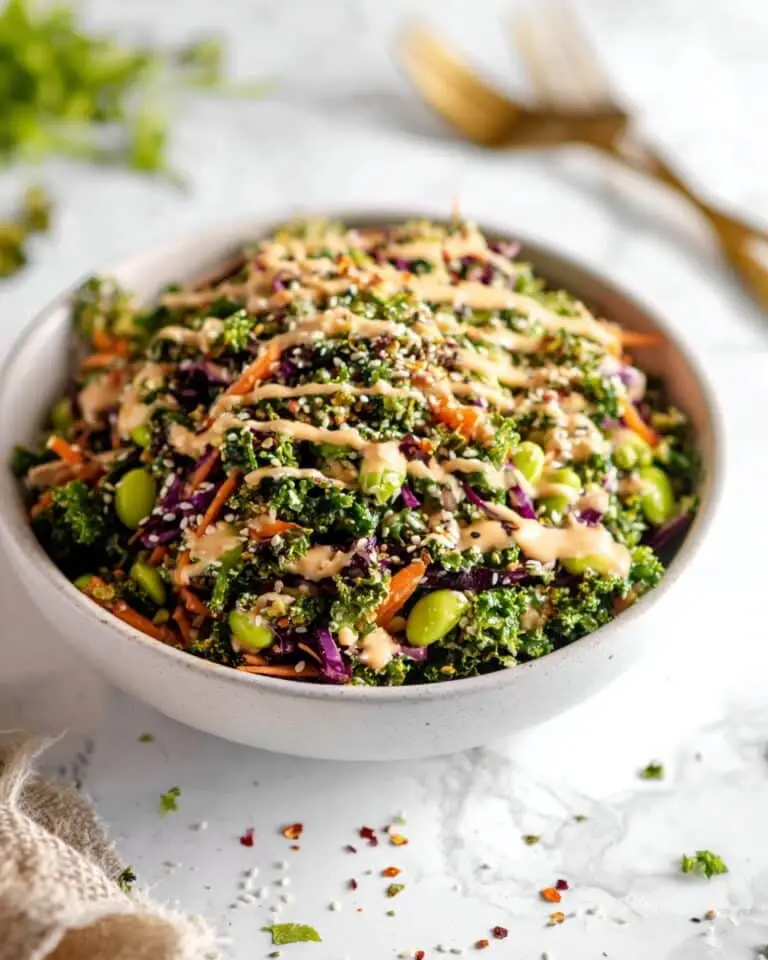 Asian Edamame Peanut Crunch Salad Recipe