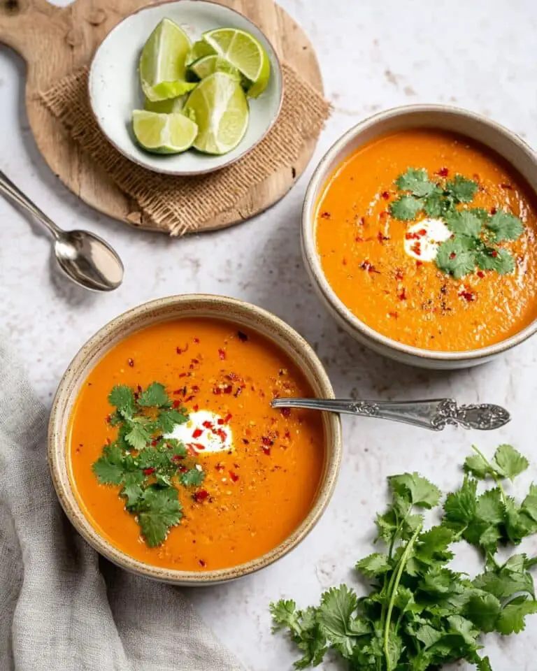 Thai Coconut Red Lentil Soup Recipe