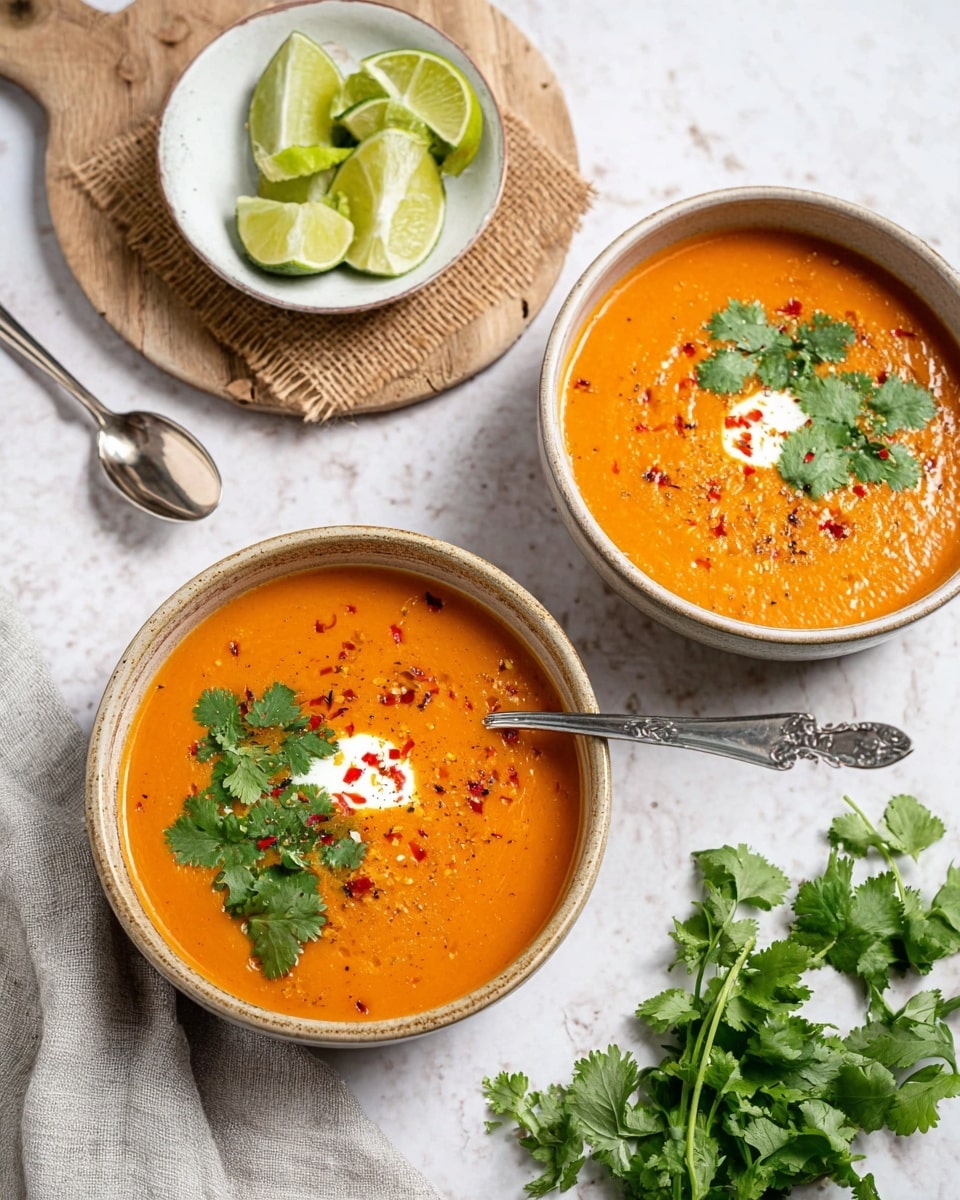 Thai Coconut Red Lentil Soup Recipe