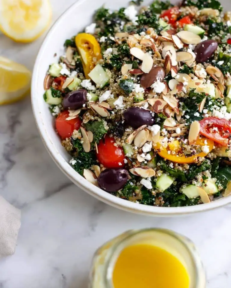 Mediterranean Kale Salad Recipe