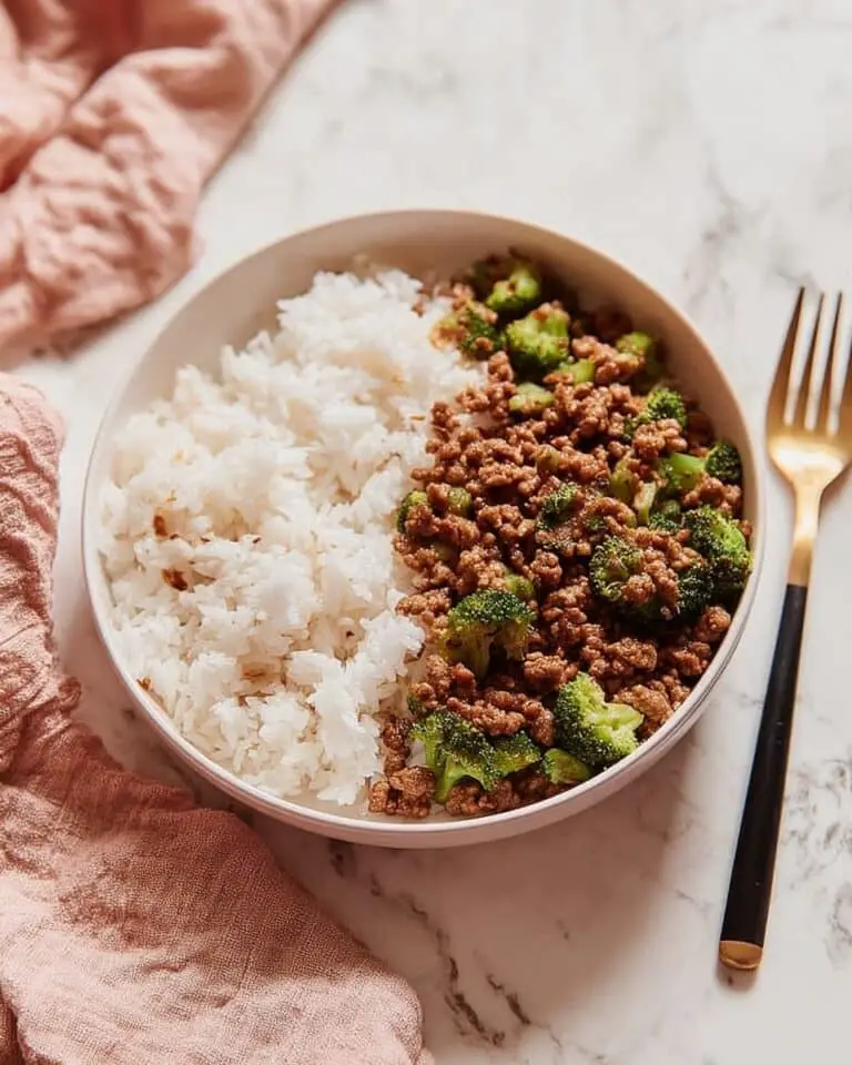 General Tso’s Ground Chicken Bowls Recipe