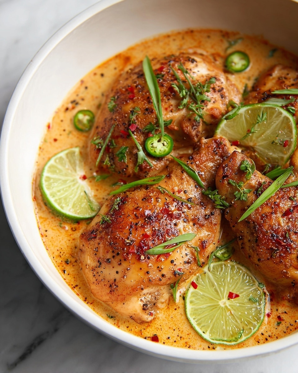 Creamy Coconut Milk Chicken Skillet Recipe