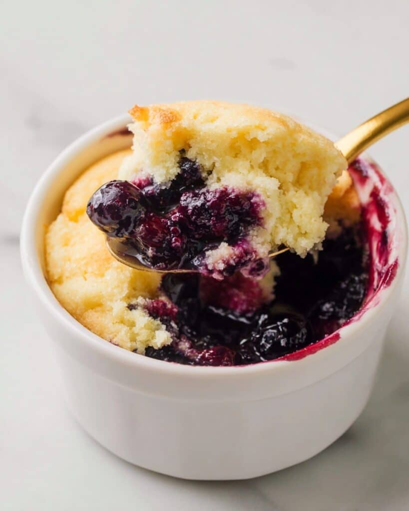 Blueberry Mug Cake Recipe
