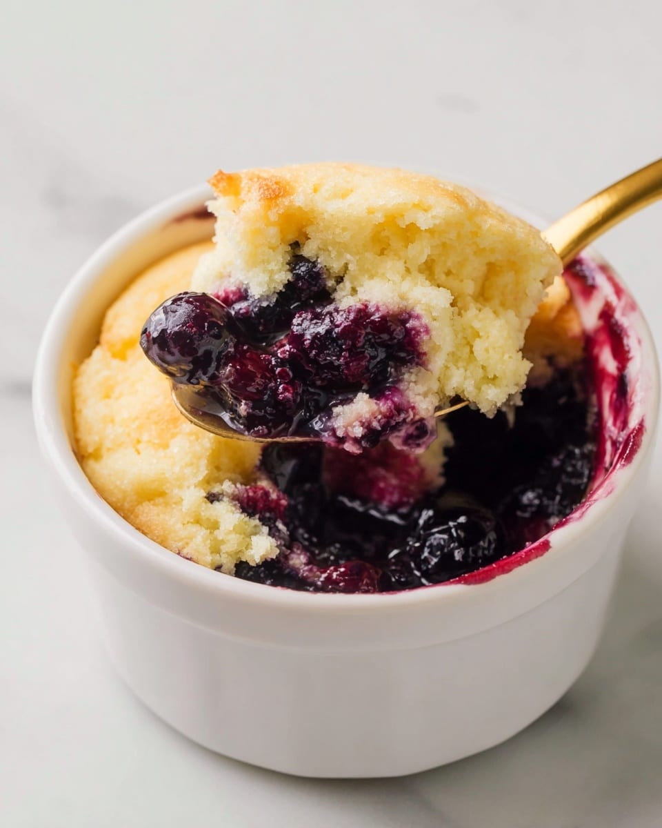 Blueberry Mug Cake Recipe