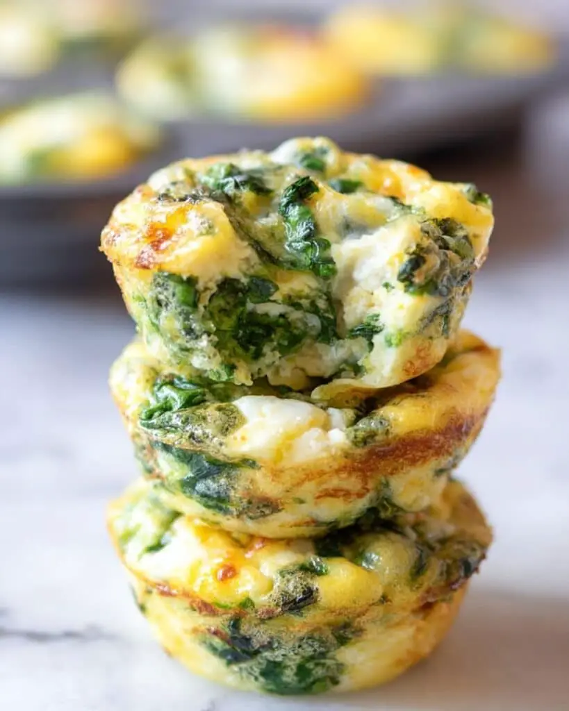 Spinach and Feta Egg Cups Recipe