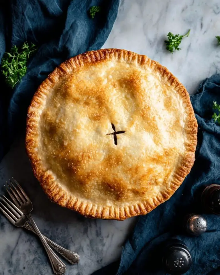 Chickpea, Leek and Mushroom Pie Recipe