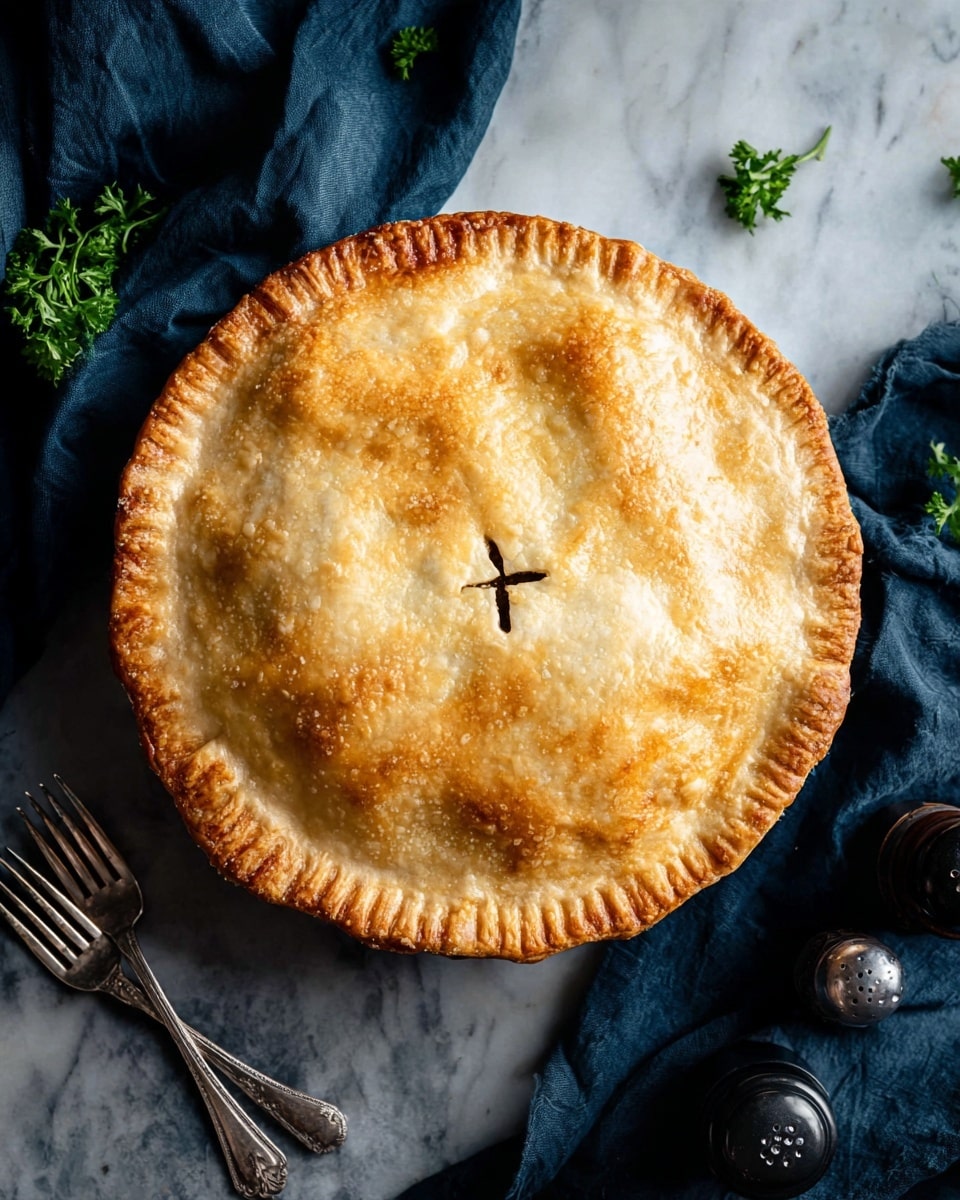 Chickpea, Leek and Mushroom Pie Recipe
