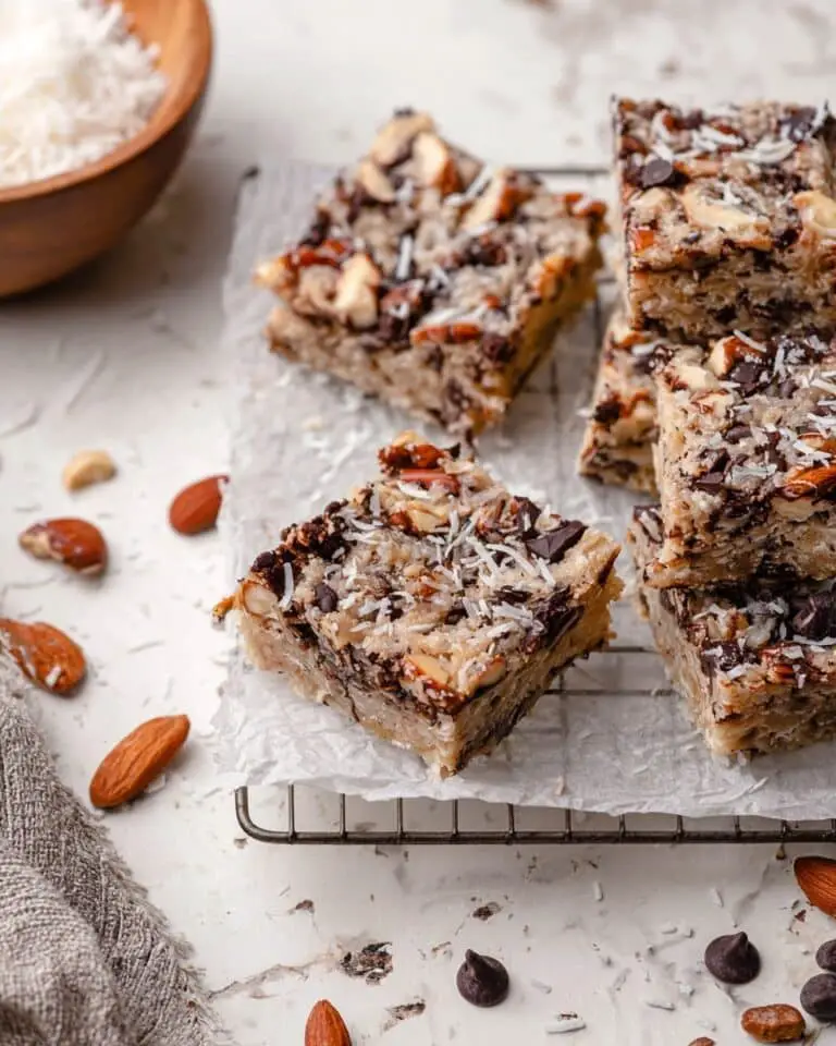 5-Ingredient Chocolate Coconut Bars Recipe