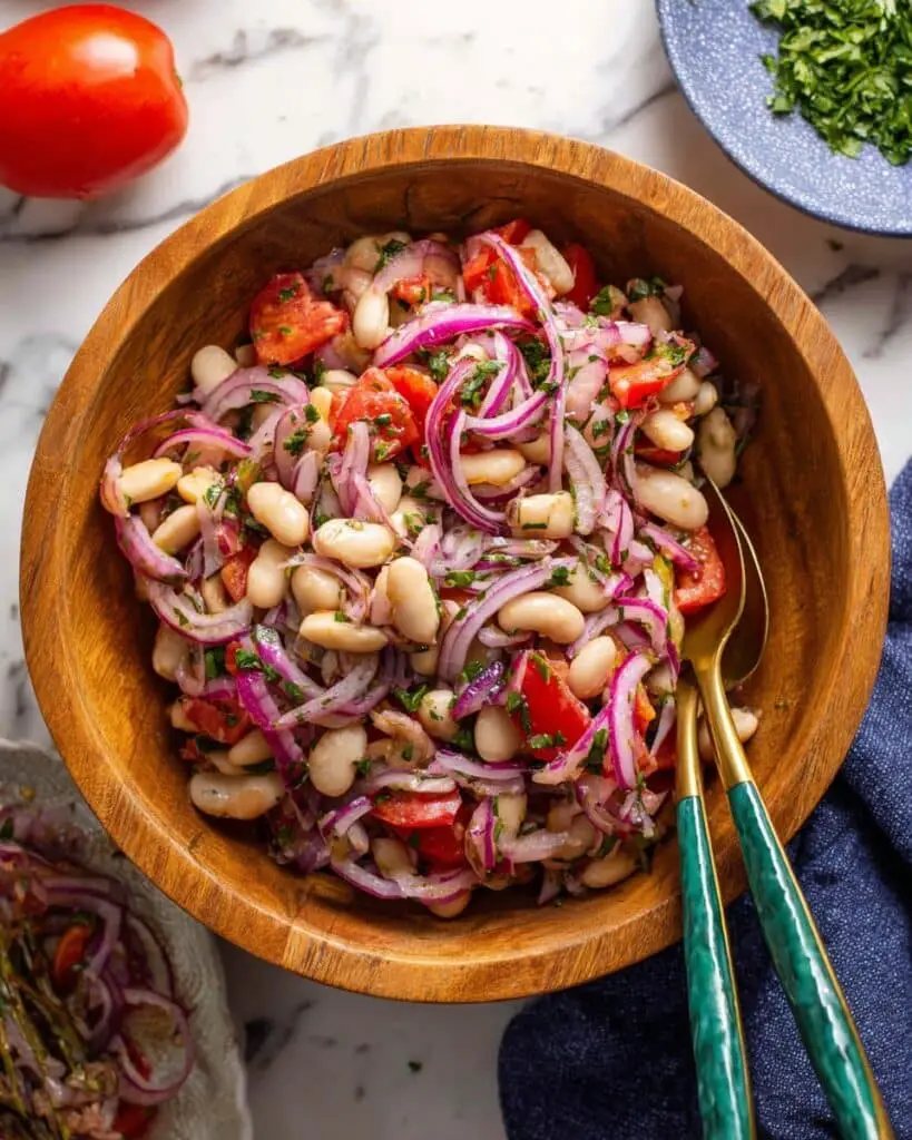 Piyaz (Turkish White Bean Salad) Recipe