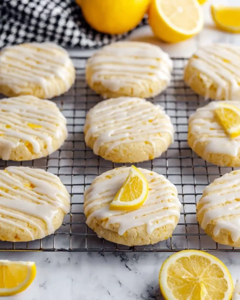 Glazed Lemon Cookies Recipe