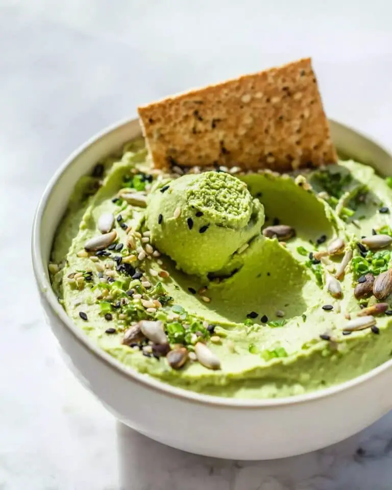 Creamy Avocado Hummus Recipe