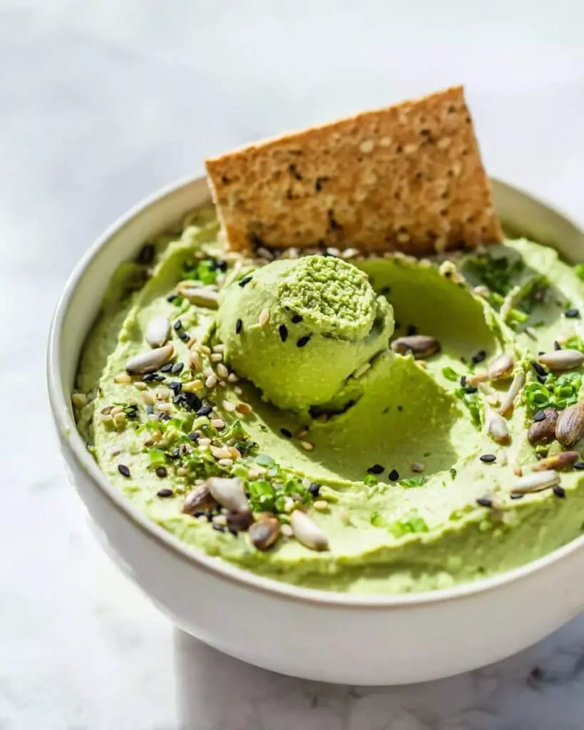 Creamy Avocado Hummus Recipe