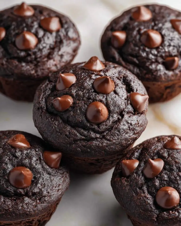 Chocolate Spinach Muffins Recipe